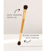 Double-Ended Shader & Blending Eyeshadow Brush